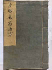 【提供资料信息服务】T168-手抄本《治脚气药酒方》一册63页。