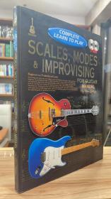 Progressive Complete Learn to Play Guitar Scales, Modes & Improvising for guitar manual