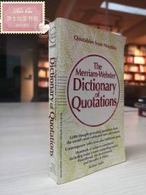 The Merriam-Webster Dictionary of Quotations