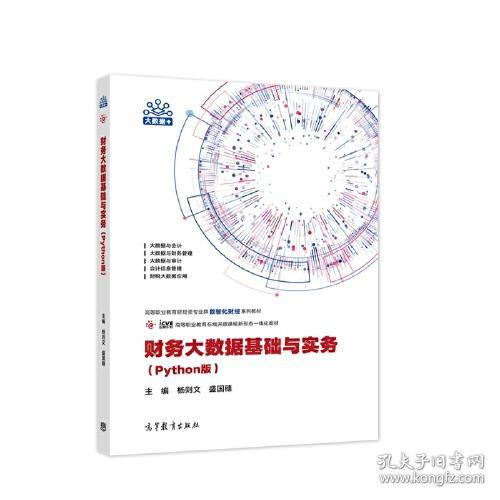 财务大数据基础与实务Python版杨则文盛国穗9787040588897高等教育出版社
