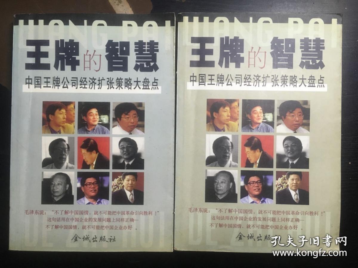 王牌的智慧:中国王牌公司经济扩张策略大盘点  上下