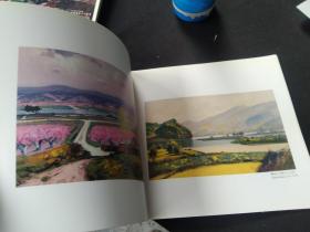 买满就送   韩国画家车一万 作品图录，脱胶散页了，未缺