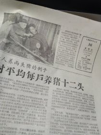 《浙江日报》1957年1月16日,全四版,毛主席为洞头岛烈士墓题词,宁波派访问团到阳谷县学习养猪, 木刻《养个小肥猪》, 海宁王家门村平均每户养猪十二头,本省缫丝工人实行八小时工作制,照片:杭州通用机器厂工人,鄞县供销社古林草席站试用稻草织席成功,嘉兴王店乡镇南农业生产合作社办展览会,关于农业社分级分权问题的意见(诸暨县委副书记),杭州水泥厂供应石灰启事,介绍黄公望《剩山图》元王蒙《松窗读易图》
