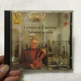 水星 CD碟 阿卡多演奏小提琴小品 I （ I Violini di cremona salvatore accardo） CD