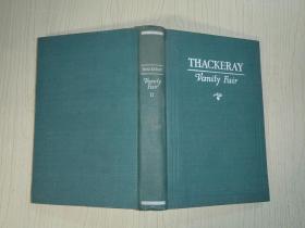 THACKERAY Vanity Fair   【精装】