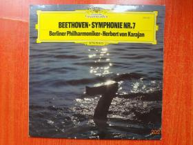 大黑胶唱片【BEETHOVEN. SYMPHONIE NR.7   Berliner Philharmoniker.Herbert von Karajan 】图为准