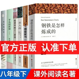 钢铁是怎样炼成的八年级下册初中生原著全译本完整版青少年中学生课外阅读小说文学世界名著