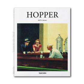 现货TASCHEN原版 HOPPER 爱德华·霍普绘画作品集 都市艺术绘画画册画集