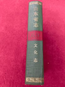 山东省志.69.文化志-精装附图-【91号】