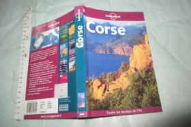 lonely planet： Corse【 英文原版 《科西嘉岛》铜版纸彩图 大32开厚本 】