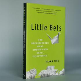 Little Bets: How Breakthrough Ideas Emerge from Small DiscoveriesHardcover – April 19, 2011 by Peter Sims  (Author)