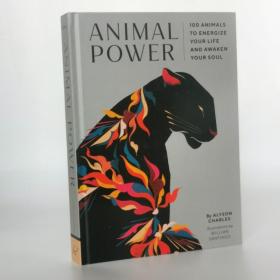 Animal Power: 100 Animals to Energize Your Life and Awaken Your Soul Hardcover – March 1, 2022 by Alyson Charles  (Author), Willian Santiago (Illustrator)