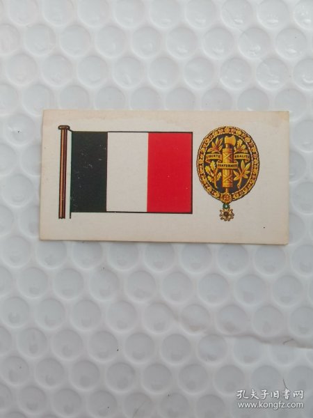 英国“世界旗帜和徽章”系列茶叶卡----法国