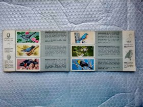 加拿大“北美鸣禽”系列茶叶卡集藏册