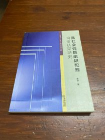 西南政法大学刑法学文库：黑社会性质组织犯罪司法认定研究