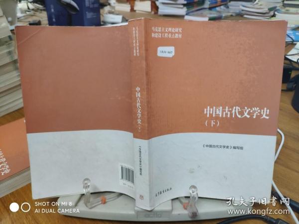 中国古代文学史（下）