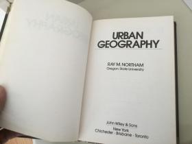 urban geography   英文版;