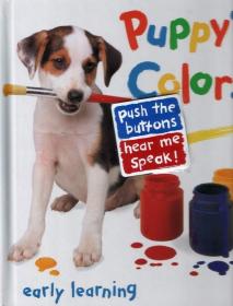 Puppy\'s Colors  英文原版发声绘本玩具书 发声书