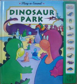 Dinosaur Park 英文原版发声玩具书