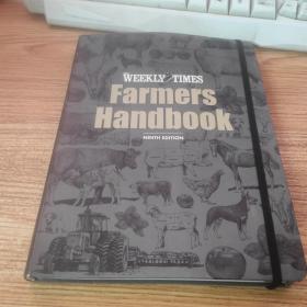 英文原版 农民手册第九版：weekly times farmers handbook