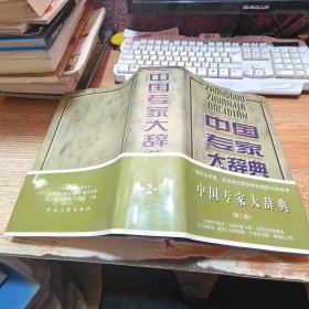 中国专家大辞典【第二卷】