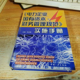 《電力企業(yè)國有資本與財(cái)務(wù)管理規(guī)范》實(shí)施手冊(cè)【磨損，見圖】