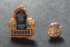 2010世博会徽章 乌干达馆猩猩徽章