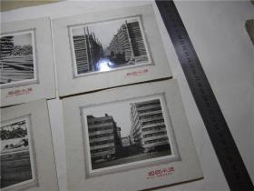 民国或者建国初上海期徕卡照相老照片，附有硬皮折共6张老照片