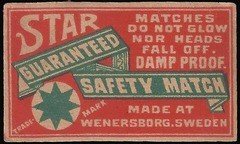 2521 八角牌火花 瑞典 1*1