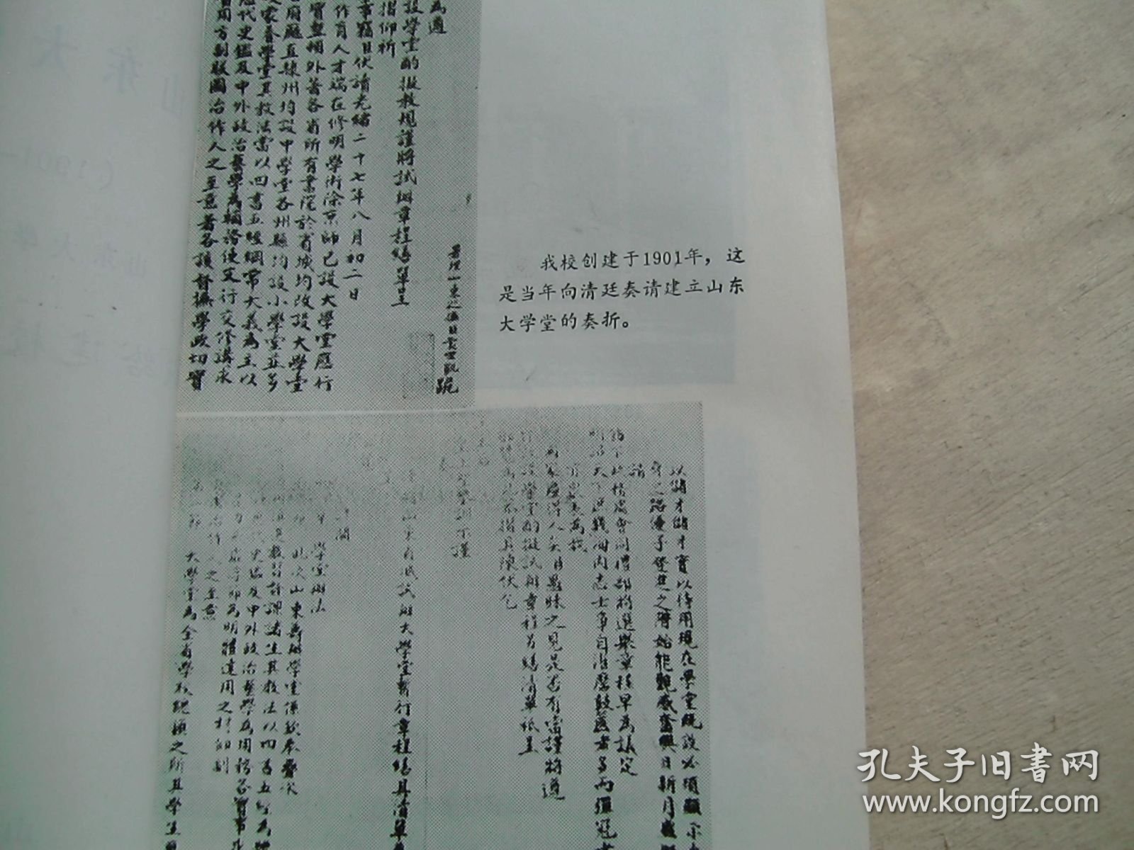 山东大学校史 1901-1966