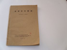 公农历对照表（公历1884-1964年）