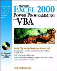 MicrosoftExcel2000PowerProgrammingwithVBA