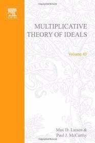 Multiplicative Theory of Ideals (Pure & Applied Mathemat