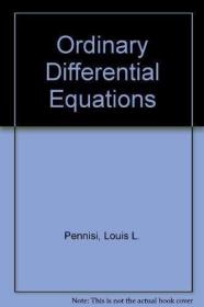 Elements of Ordinary Differential Equations /Louis L. Pennis