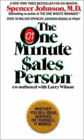 One Minute Sales Person  The /Johnson  Spencer Avon