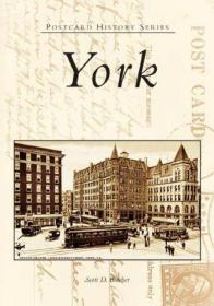 York (PA) (Postcard History Series)-约克（宾夕法尼亚州）（明