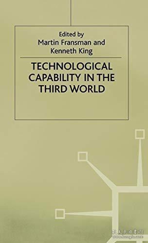 Technological Capability in the Third World /Fransman Palgra
