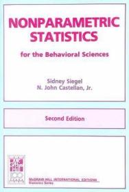 NONPARAMETRIC STAT 4 BEHAV SCI /Sidney Siegel McGraw-Hill  N