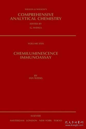 Comprehensive Analytical Chemistry: Vol 29. Chemiluminescenc
