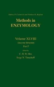 Enzyme Structure  Part F: Volume 48 (Methods in Enzymology)