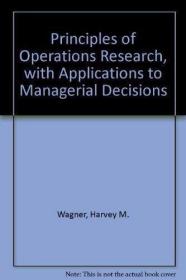 Principles of Operations Research  with Applications to Mana