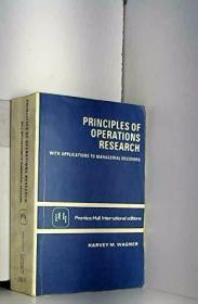 Principles of Operations Research /WAGNER  HARVEY M Prentice