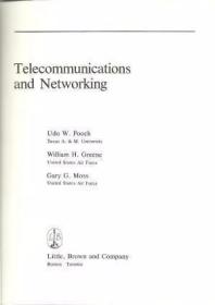 Telecommunications and Networking /Pooch  Udo W.; Gr... Litt