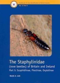 The Staphylinidae (rove beetles) of Britain and Ireland. Par