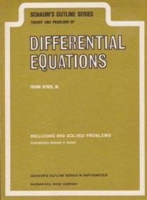 Schaum's Outline Series: Differential Equations /Ayres  Fran