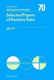 Selected Papers of Kentaro Yano /Obata  Morio Elsevier Scien