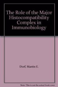 The Role of the Major Histocompatibility Complex in Immunobi