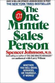 The One Minute Sales Person /Spencer Johnson  ... Avon Books