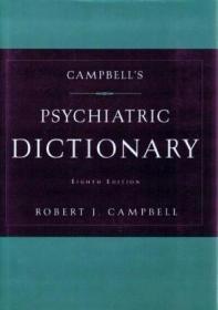 Campbell's Psychiatric Dictionary /Campbell  Robert ... Oxfo