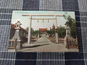 天津老明信片，1930年代日界天津神社